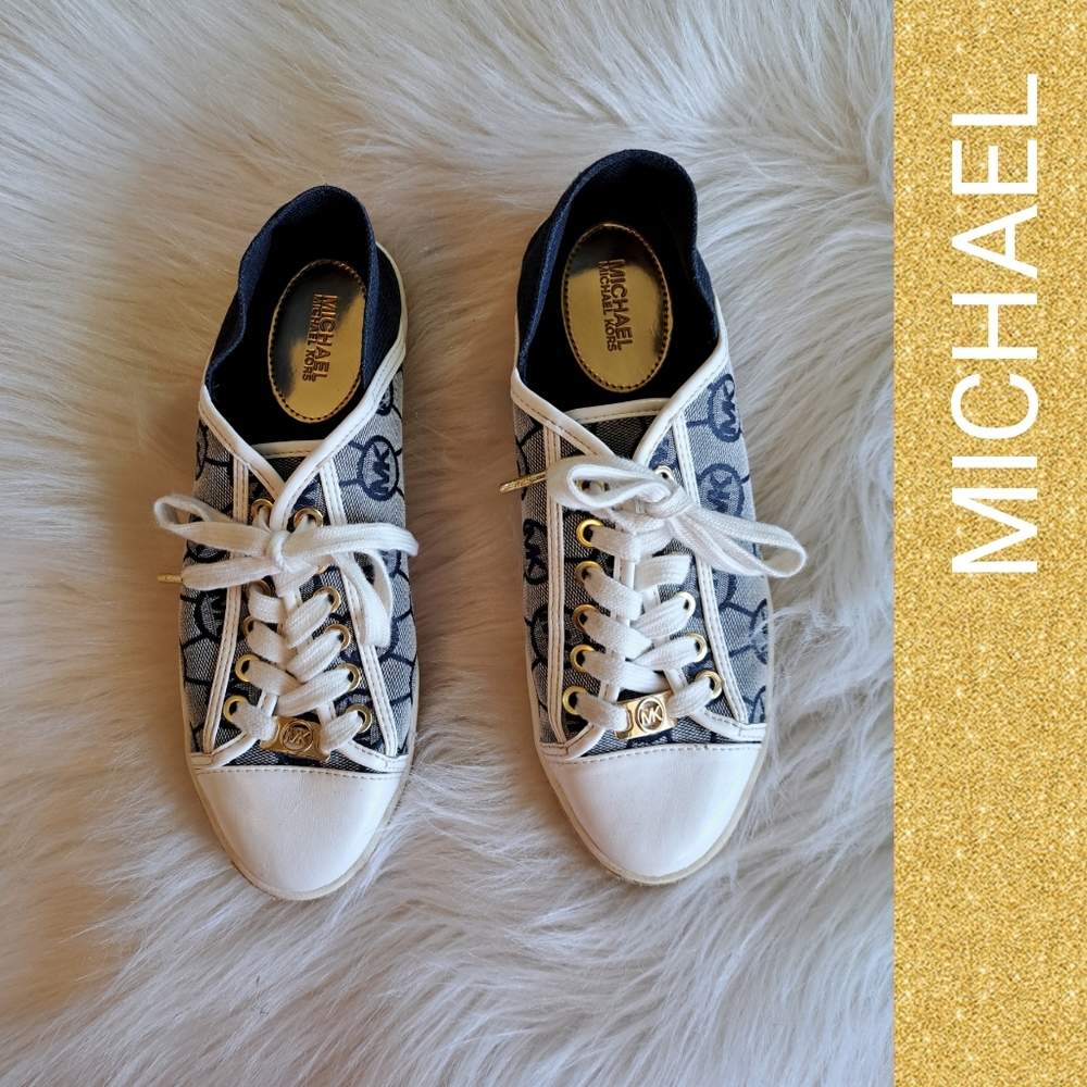Michael Kors navy sneakers